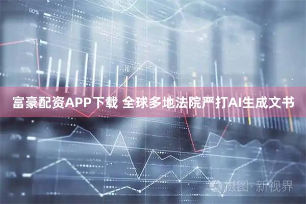 富豪配资APP下载 全球多地法院严打AI生成文书